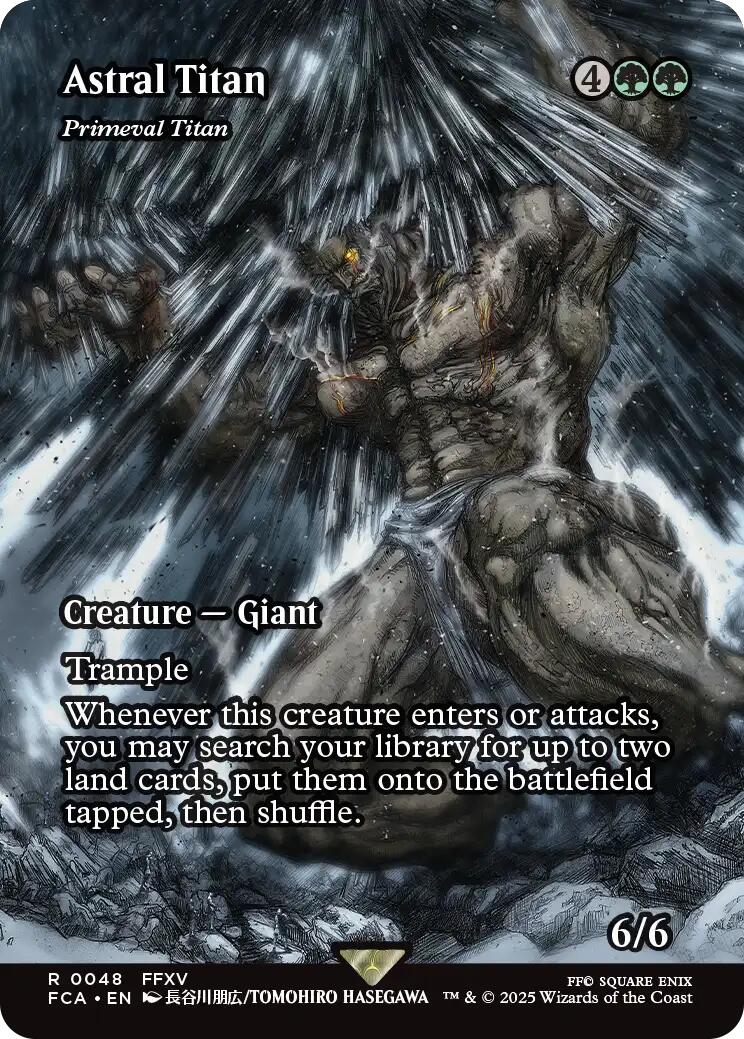 Astral Tiran - Primeval Titan (Showcase) [FINAL FANTASY : Through the Ages] | Galaxy Games LLC