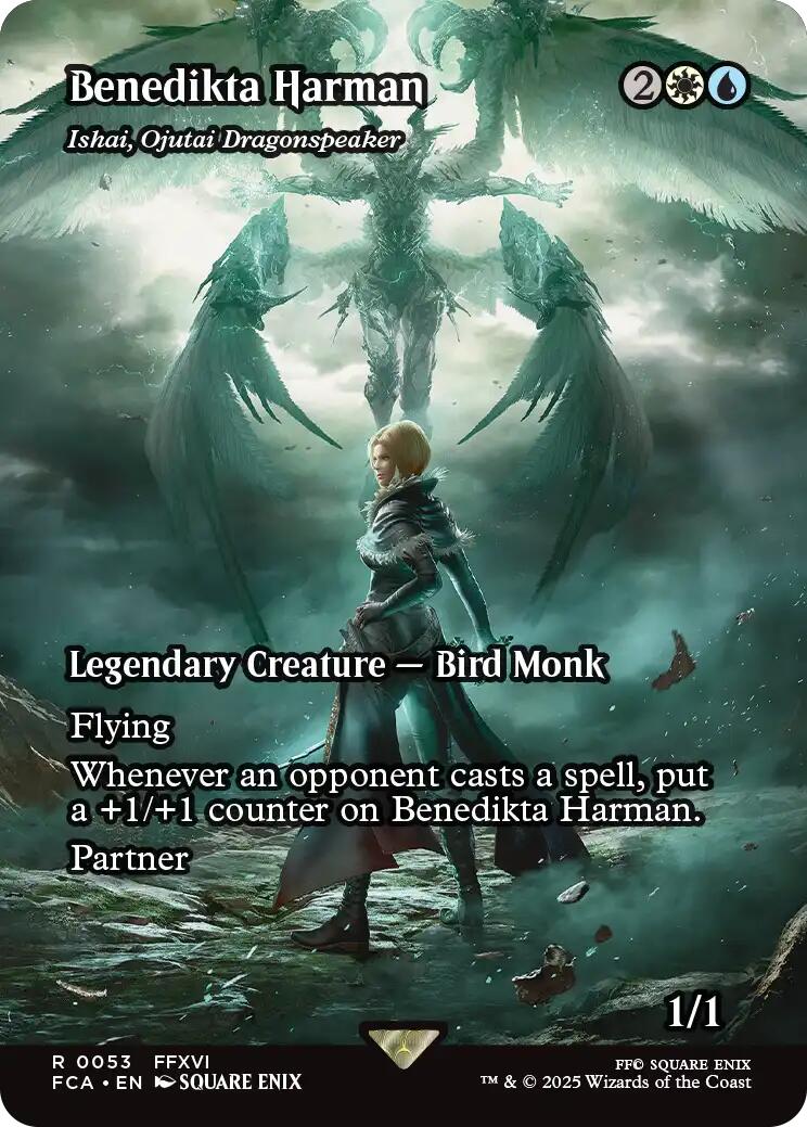 Benedikta Harman - Ishai, Ojutai Dragonspeaker (Showcase) [FINAL FANTASY : Through the Ages] | Galaxy Games LLC