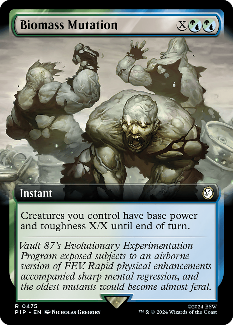 Biomass Mutation (Extended Art) [Fallout] | Galaxy Games LLC