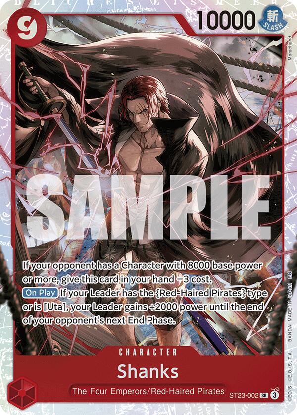 Shanks (002) [Starter Deck: Red Shanks] | Galaxy Games LLC