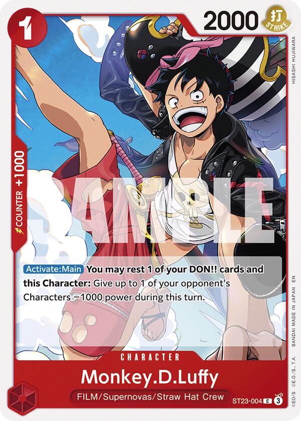 Monkey.D.Luffy [Starter Deck: Red Shanks] | Galaxy Games LLC