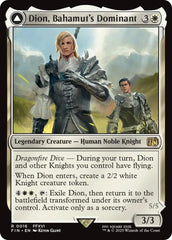 Dion, Bahamut's Dominant // Bahamut, Warden of Light [FINAL FANTASY] | Galaxy Games LLC
