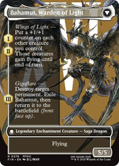 Dion, Bahamut's Dominant // Bahamut, Warden of Light (Borderless) [FINAL FANTASY] | Galaxy Games LLC