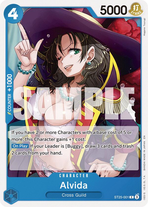 Alvida [Starter Deck: Blue Buggy] | Galaxy Games LLC