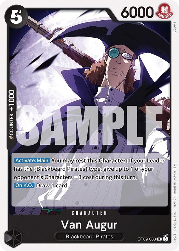 Van Augur (Reprint) [Starter Deck: Black Marshall.D.Teach] | Galaxy Games LLC