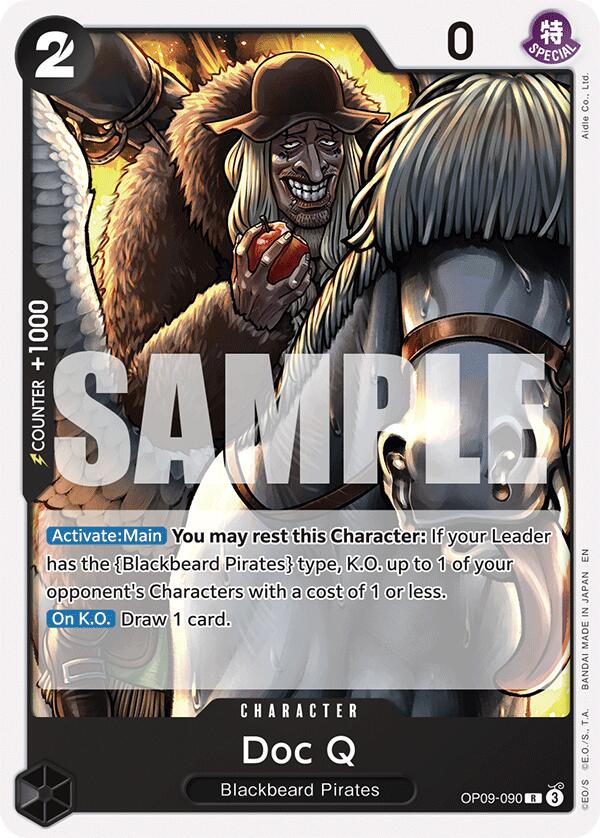 Doc Q (Reprint) [Starter Deck: Black Marshall.D.Teach] | Galaxy Games LLC