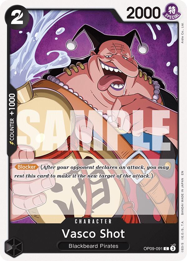 Vasco Shot (Reprint) [Starter Deck: Black Marshall.D.Teach] | Galaxy Games LLC