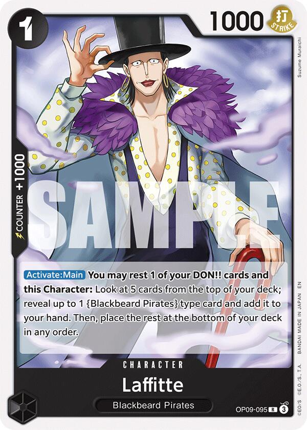 Laffitte (Reprint) [Starter Deck: Black Marshall.D.Teach] | Galaxy Games LLC