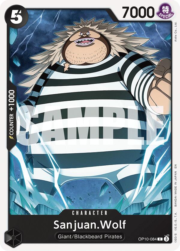 Sanjuan.Wolf (Reprint) [Starter Deck: Black Marshall.D.Teach] | Galaxy Games LLC