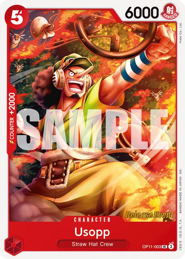 Usopp [A Fist of Divine Speed Release Event Cards] | Galaxy Games LLC