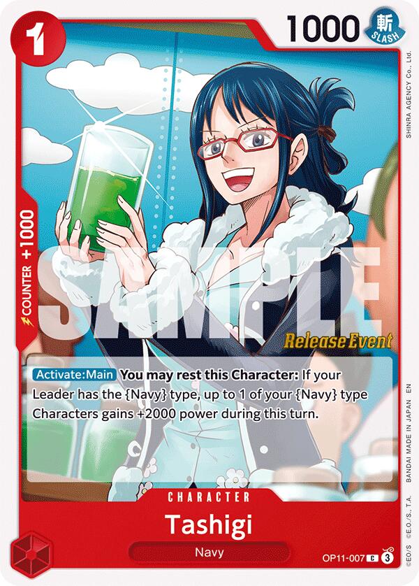Tashigi [A Fist of Divine Speed Release Event Cards] | Galaxy Games LLC