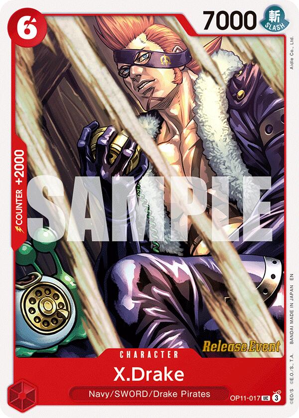X.Drake [A Fist of Divine Speed Release Event Cards] | Galaxy Games LLC