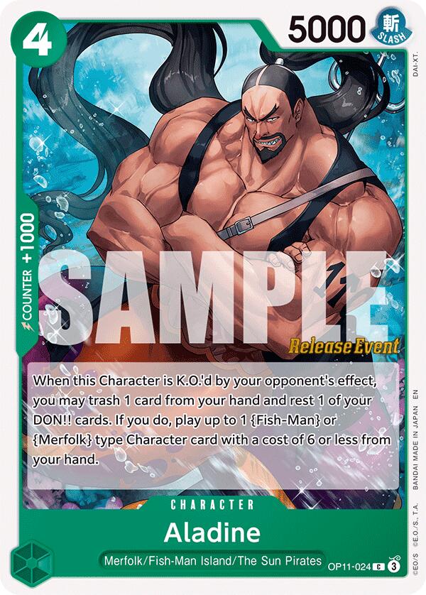 Aladine [A Fist of Divine Speed Release Event Cards] | Galaxy Games LLC