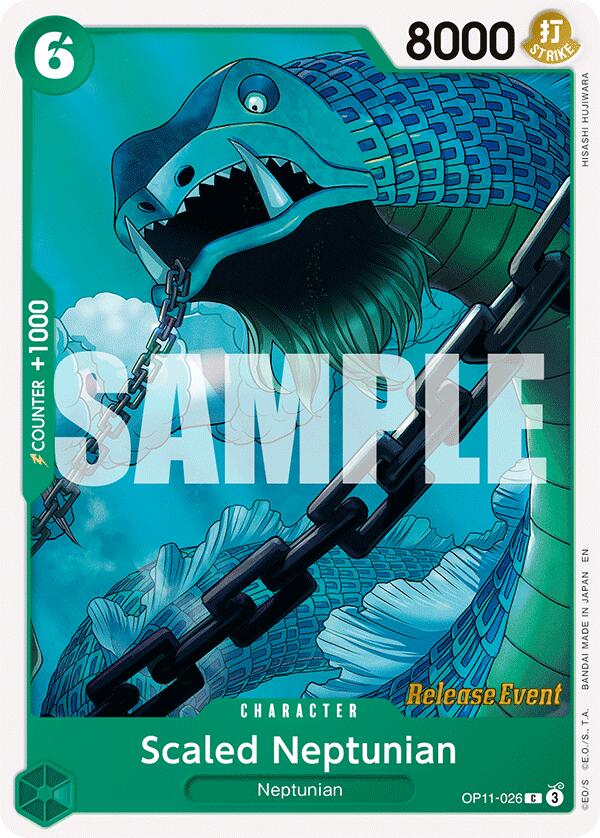 Scaled Neptunian [A Fist of Divine Speed Release Event Cards] | Galaxy Games LLC