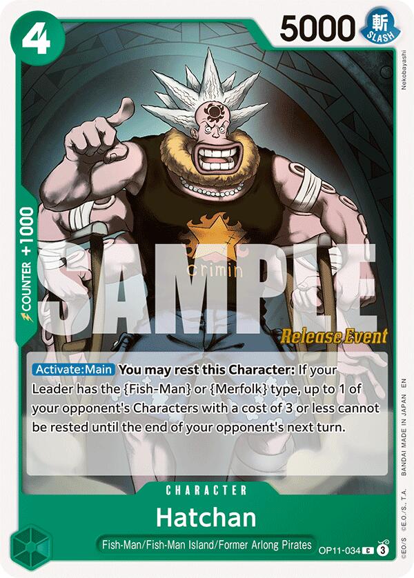 Hatchan [A Fist of Divine Speed Release Event Cards] | Galaxy Games LLC