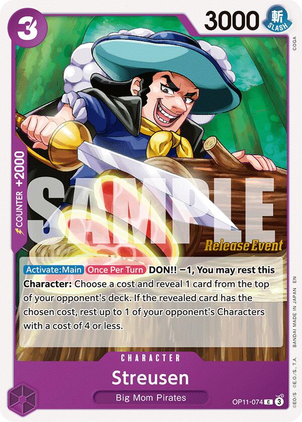 Streusen [A Fist of Divine Speed Release Event Cards] | Galaxy Games LLC