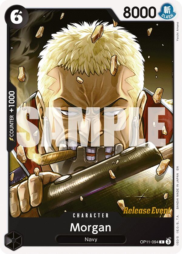Morgan [A Fist of Divine Speed Release Event Cards] | Galaxy Games LLC