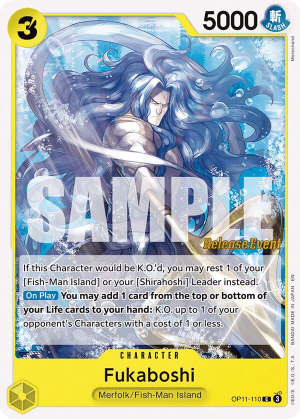 Fukaboshi [A Fist of Divine Speed Release Event Cards] | Galaxy Games LLC