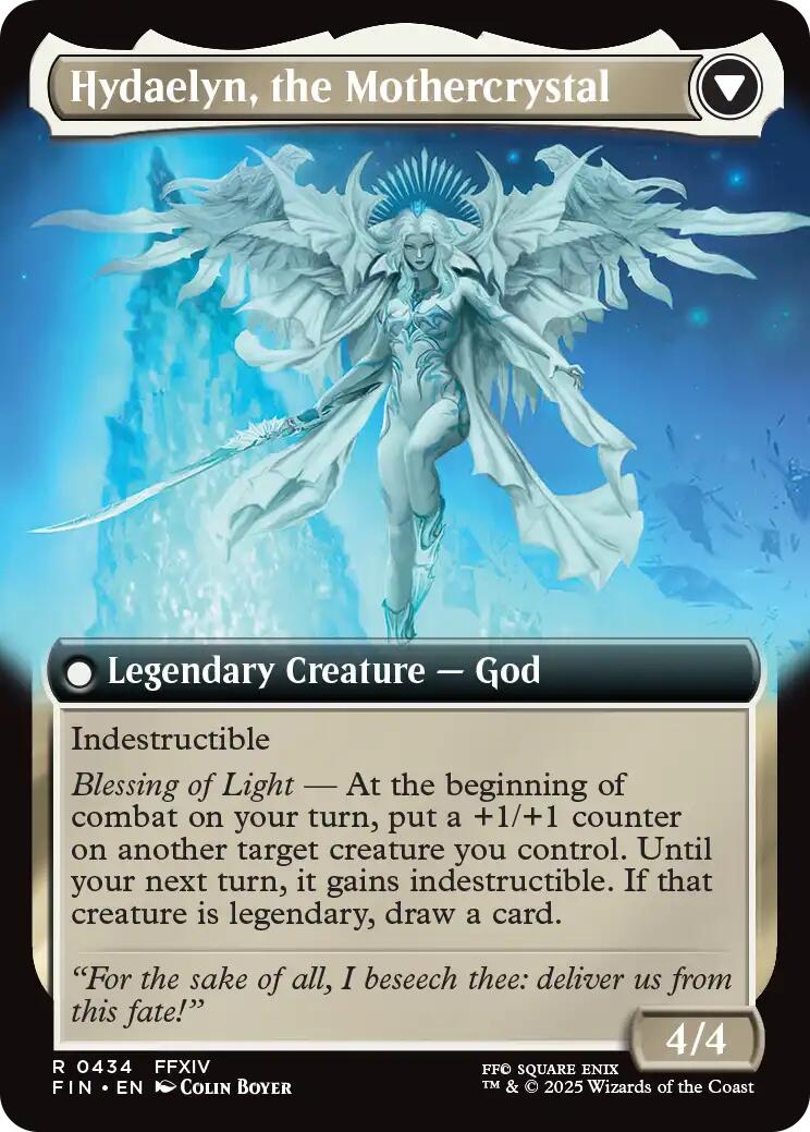 Venat, Heart of Hydaelyn // Hydaelyn, the Mothercrystal (Extended Art) [FINAL FANTASY] | Galaxy Games LLC