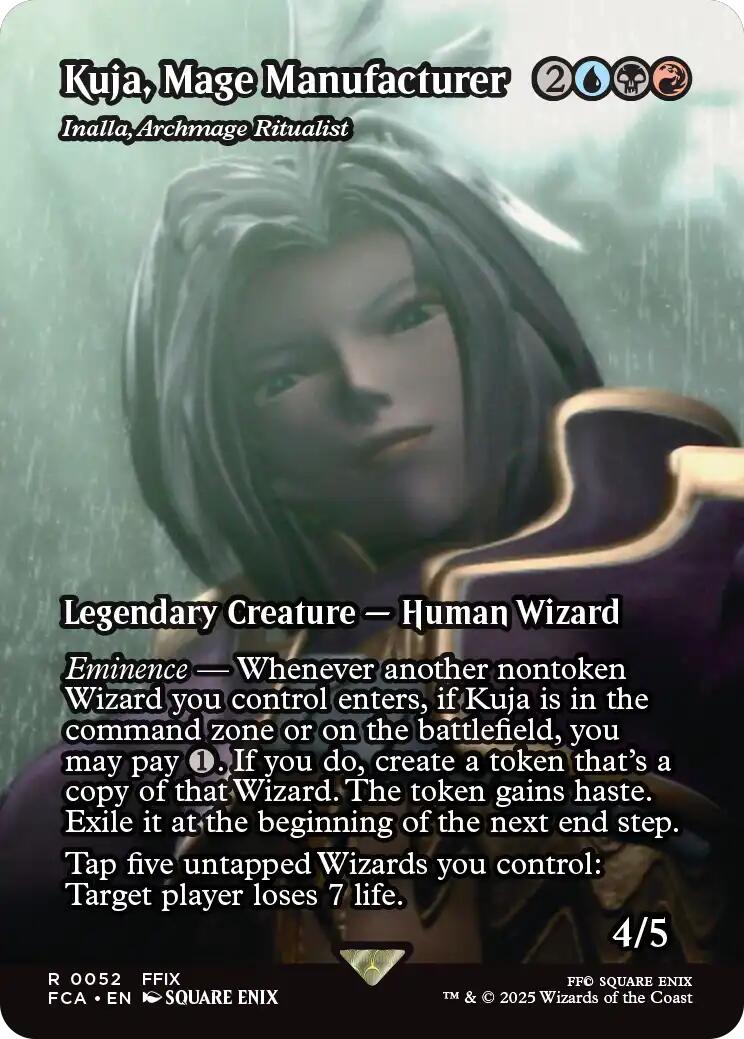Kuja, Mage Manufacturer - Inalla, Archmage Ritualist (Showcase) [FINAL FANTASY : Through the Ages] | Galaxy Games LLC