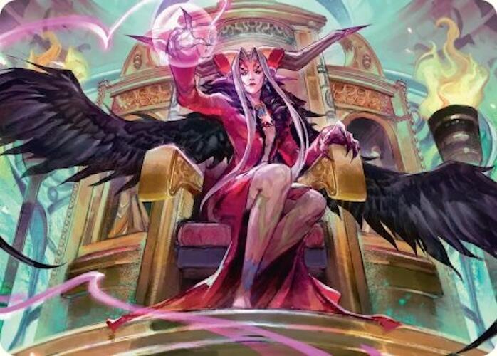 Sorceress's Schemes Art Card [FINAL FANTASY Art Series] | Galaxy Games LLC