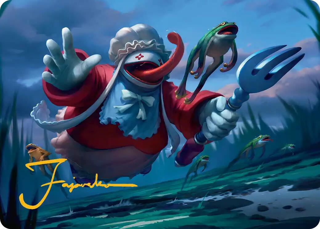 Quina, Qu Gourmet Art Card (Gold-Stamped Signature) [FINAL FANTASY Art Series] | Galaxy Games LLC