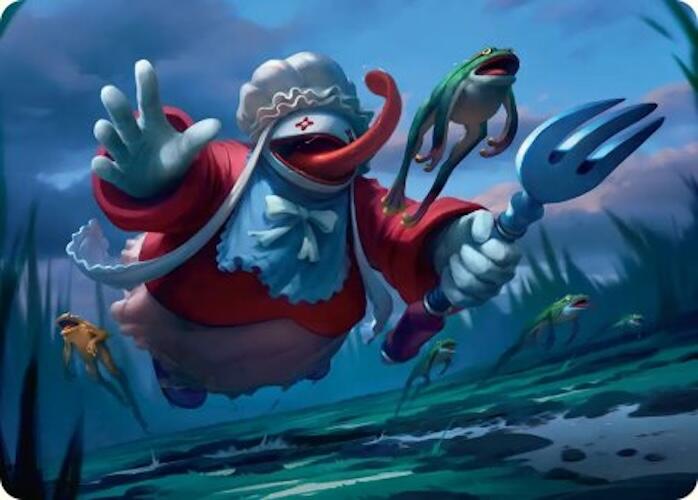 Quina, Qu Gourmet Art Card [FINAL FANTASY Art Series] | Galaxy Games LLC