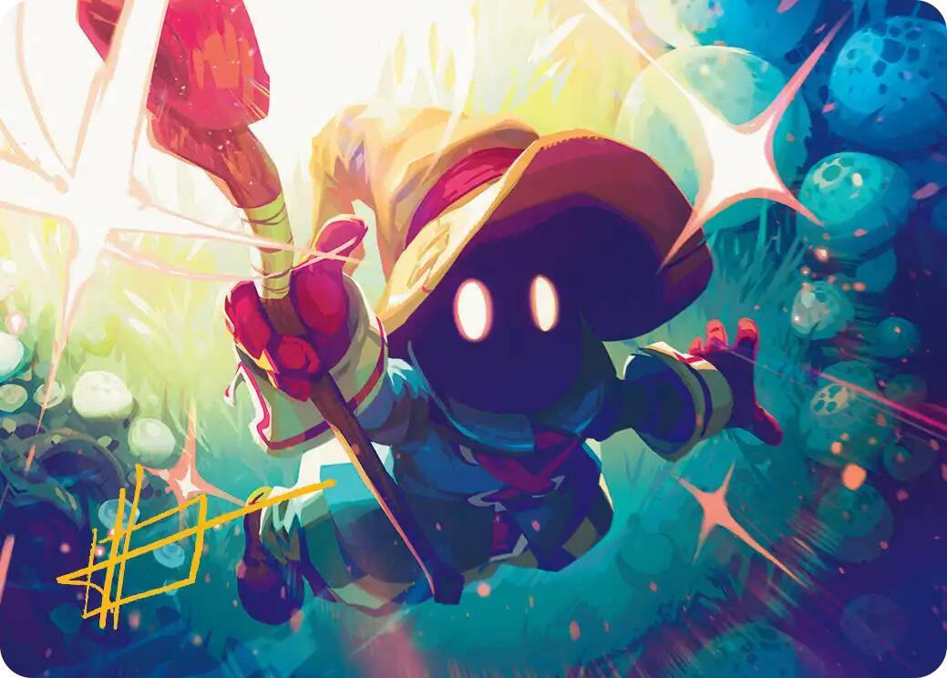 Vivi Ornitier Art Card (Gold-Stamped Signature) [FINAL FANTASY Art Series] | Galaxy Games LLC