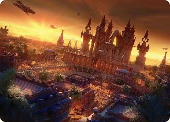 Rabanastre, Royal City Art Card [FINAL FANTASY Art Series] | Galaxy Games LLC