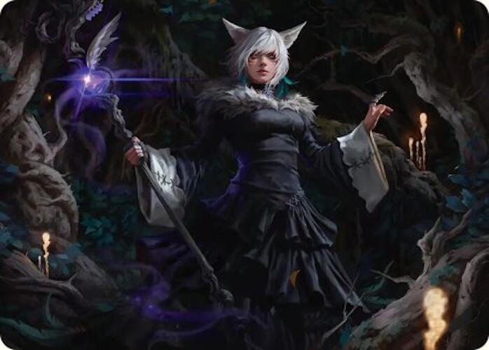 Y'shtola, Night's Blessed Art Card (21) [FINAL FANTASY Art Series] | Galaxy Games LLC