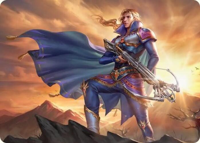 Edgar, Master Machinist Art Card [FINAL FANTASY Art Series] | Galaxy Games LLC