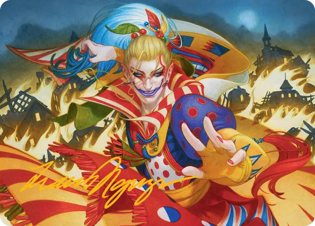 Ruinous Ultimatum Art Card (Gold-Stamped Signature) [FINAL FANTASY Art Series] | Galaxy Games LLC
