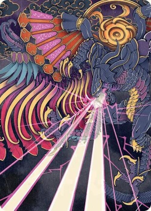 Summon: Bahamut Art Card [FINAL FANTASY Art Series] | Galaxy Games LLC