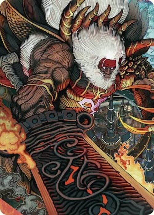 Braska's Final Aeon Art Card [FINAL FANTASY Art Series] | Galaxy Games LLC