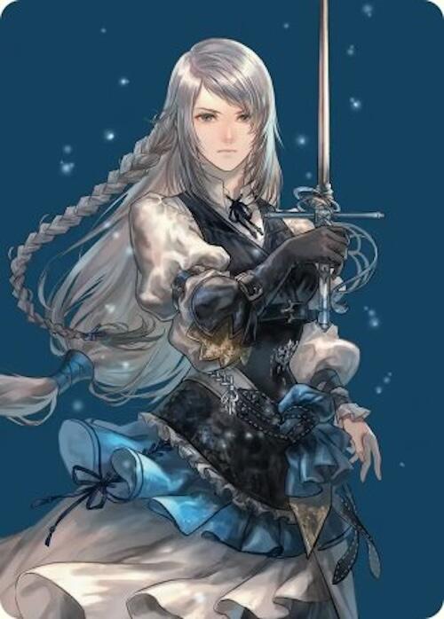 Jill, Shiva's Dominant Art Card [FINAL FANTASY Art Series] | Galaxy Games LLC