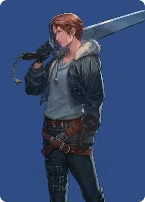 Squall, SeeD Mercenary Art Card [FINAL FANTASY Art Series] | Galaxy Games LLC