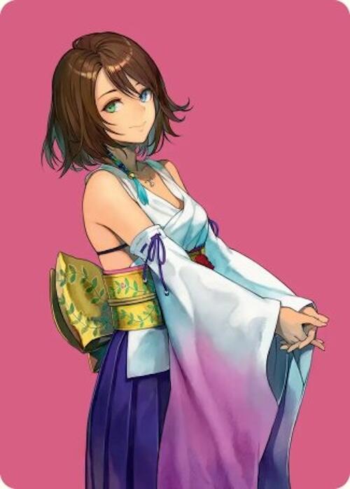 Yuna, Hope of Spira Art Card [FINAL FANTASY Art Series] | Galaxy Games LLC