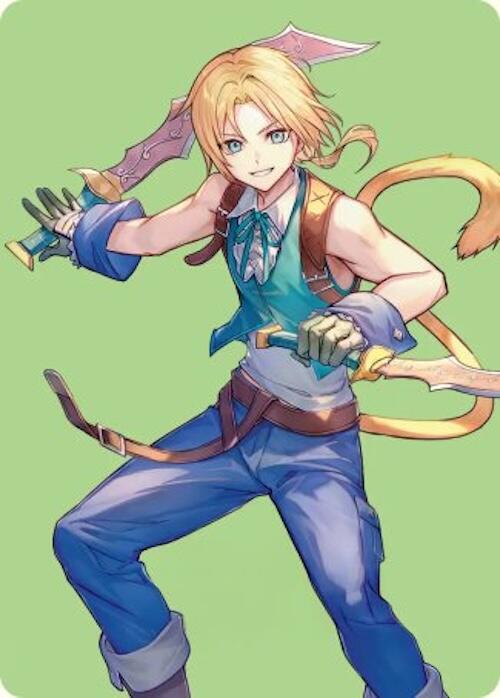 Zidane, Tantalus Thief Art Card [FINAL FANTASY Art Series] | Galaxy Games LLC