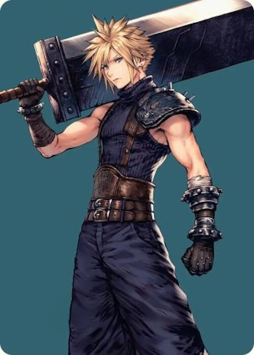 Cloud, Ex-SOLDIER Art Card [FINAL FANTASY Art Series] | Galaxy Games LLC