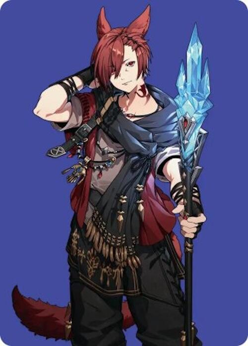 G'raha Tia, Scion Reborn Art Card (51) [FINAL FANTASY Art Series] | Galaxy Games LLC
