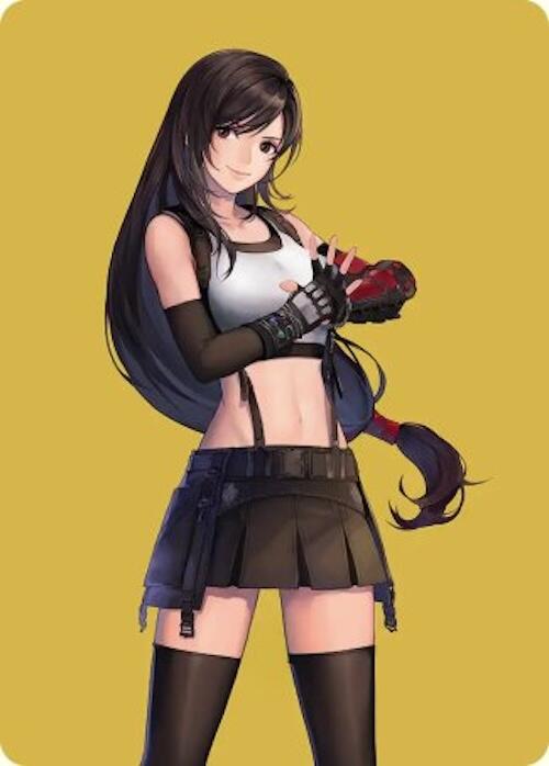 Tifa, Martial Artist Art Card [FINAL FANTASY Art Series] | Galaxy Games LLC