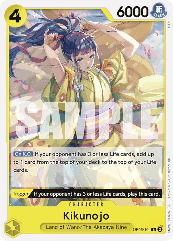 Kikunojo (Reprint) [Starter Deck: GREEN/YELLOW Yamato] | Galaxy Games LLC