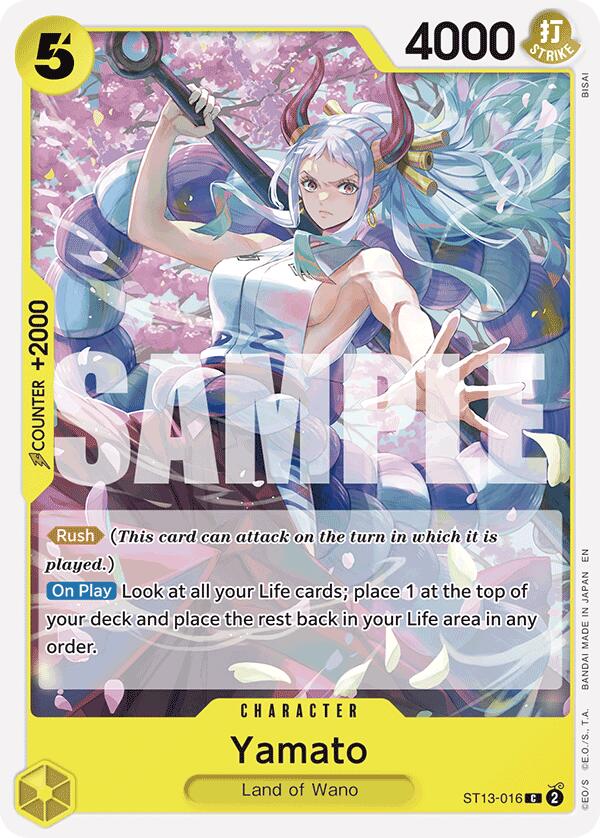 Yamato (Reprint) [Starter Deck: GREEN/YELLOW Yamato] | Galaxy Games LLC