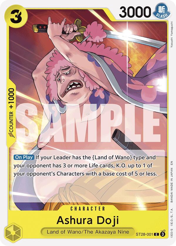 Ashura Doji [Starter Deck: GREEN/YELLOW Yamato] | Galaxy Games LLC