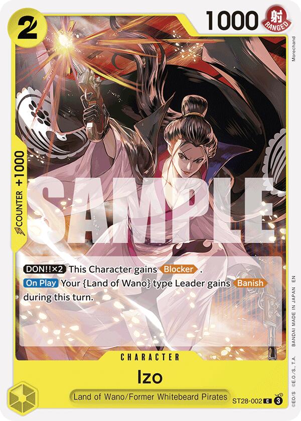 Izo [Starter Deck: GREEN/YELLOW Yamato] | Galaxy Games LLC