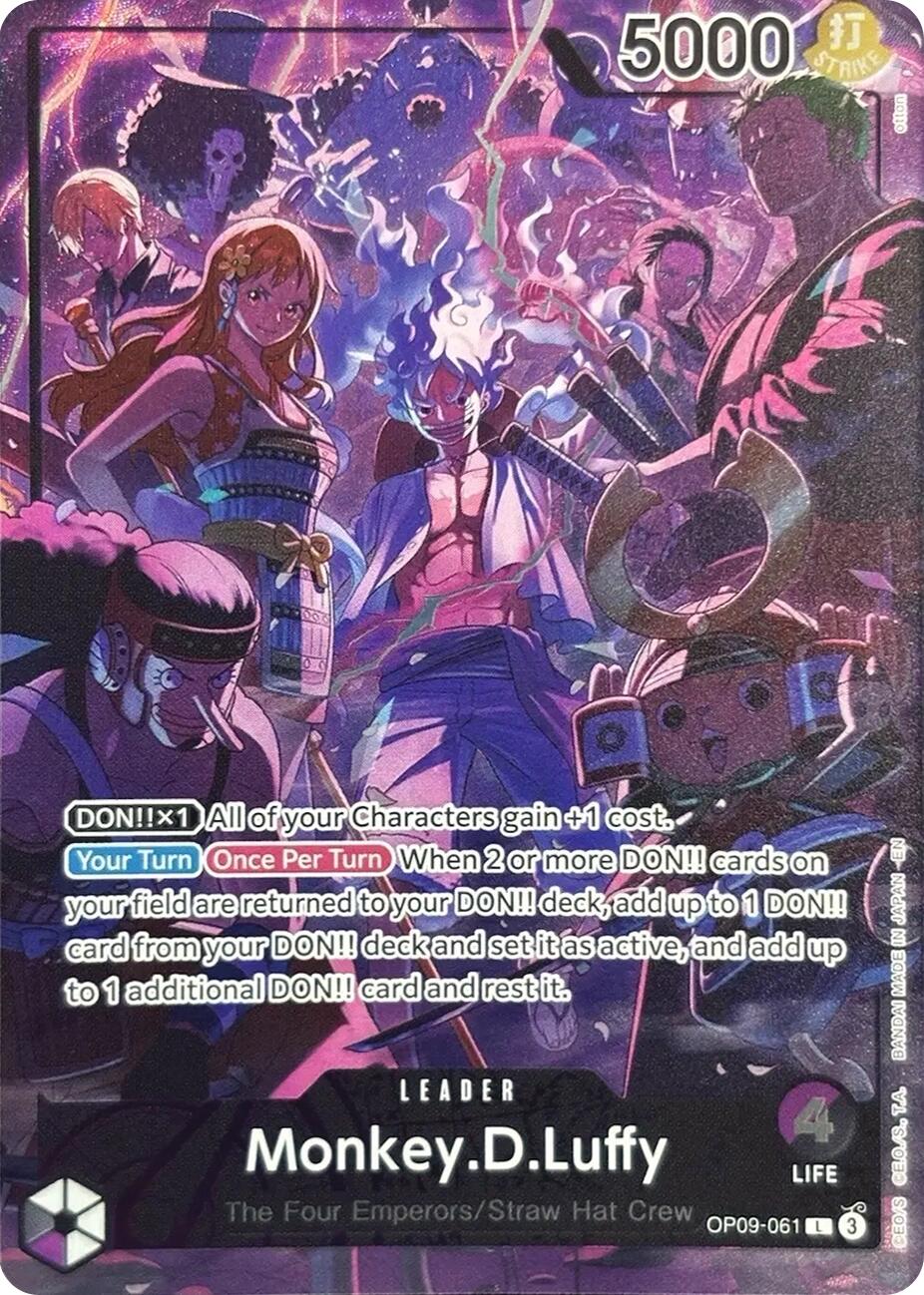 Monkey.D.Luffy (English Version 2nd Anniversary Set) [One Piece Promotion Cards] | Galaxy Games LLC