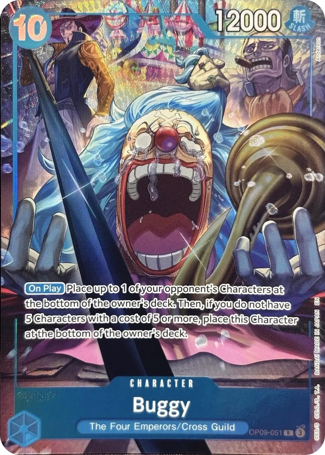 Buggy (English Version 2nd Anniversary Set) [One Piece Promotion Cards] | Galaxy Games LLC