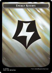 Angel // Energy Reverse Double-Sided Token [Modern Horizons 3 Tokens] | Galaxy Games LLC