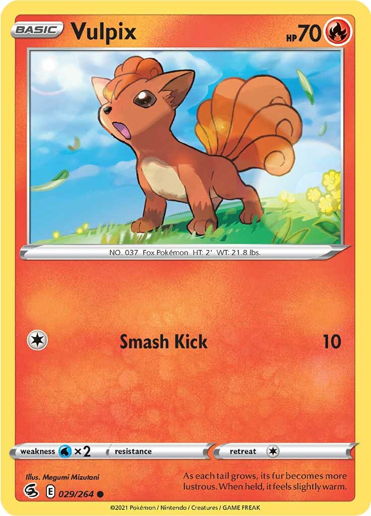 Vulpix (029/264) [Sword & Shield: Fusion Strike] | Galaxy Games LLC