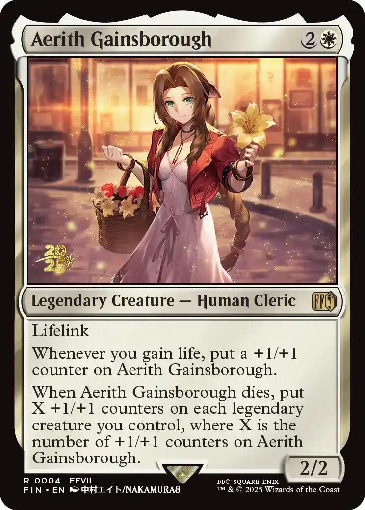 Aerith Gainsborough [FINAL FANTASY Prerelease Promo] | Galaxy Games LLC